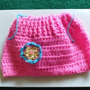 Handmade Crochet Knit Purse.